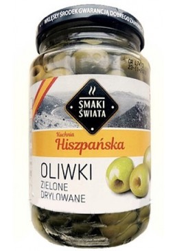 Оливки зелені Smaki Swiata без кісточок, 160 г